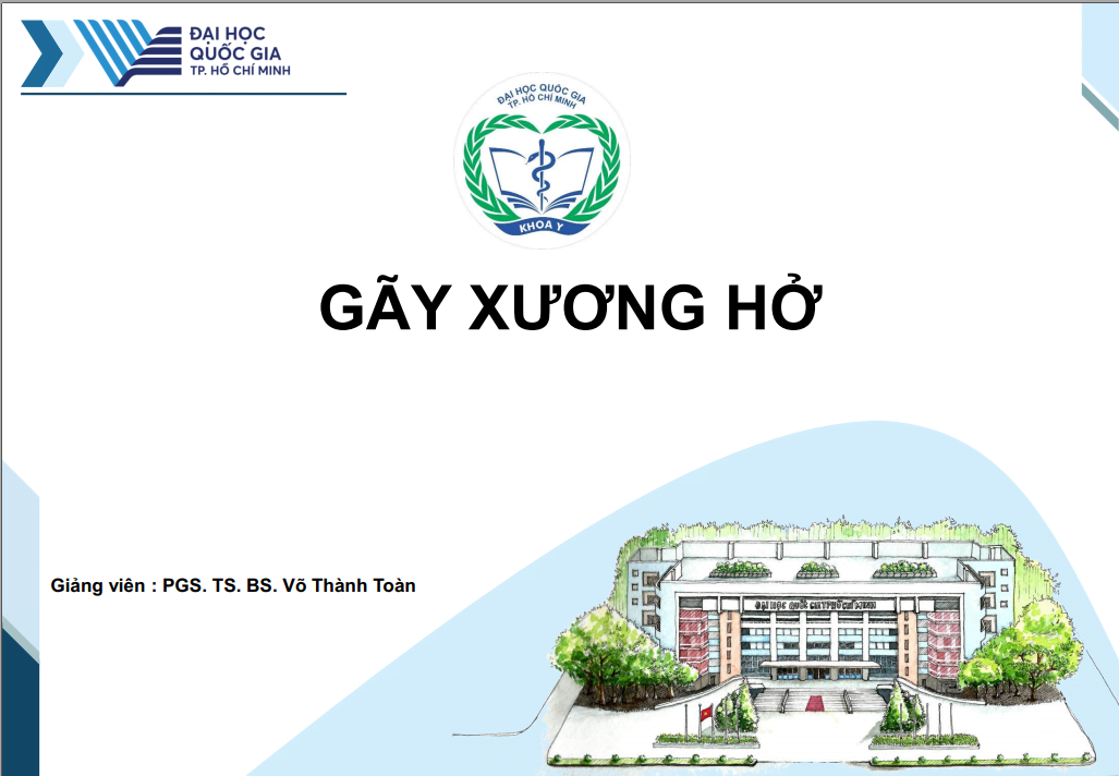 Slide Bài Giảng Gãy Xương Hở